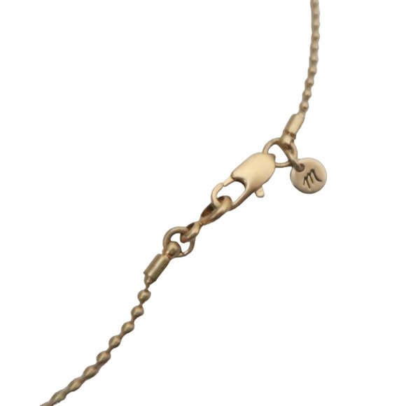 MADEWELL Geometric charms Chaincluster necklace - Picture 4 of 4